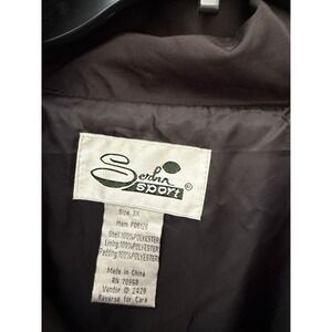 Selina Sport Women's Puffer Coat Size 3X Plus Black Insulated Jacket